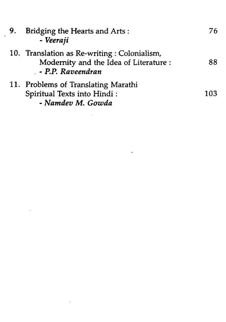 Methodology in Translating Pre-Modern Texts - Indya