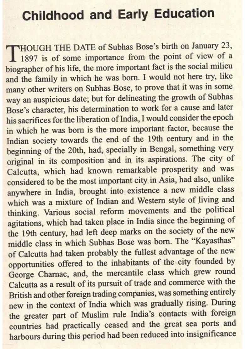 Builders of Modern India- Subhas Chandra Bose - Indya