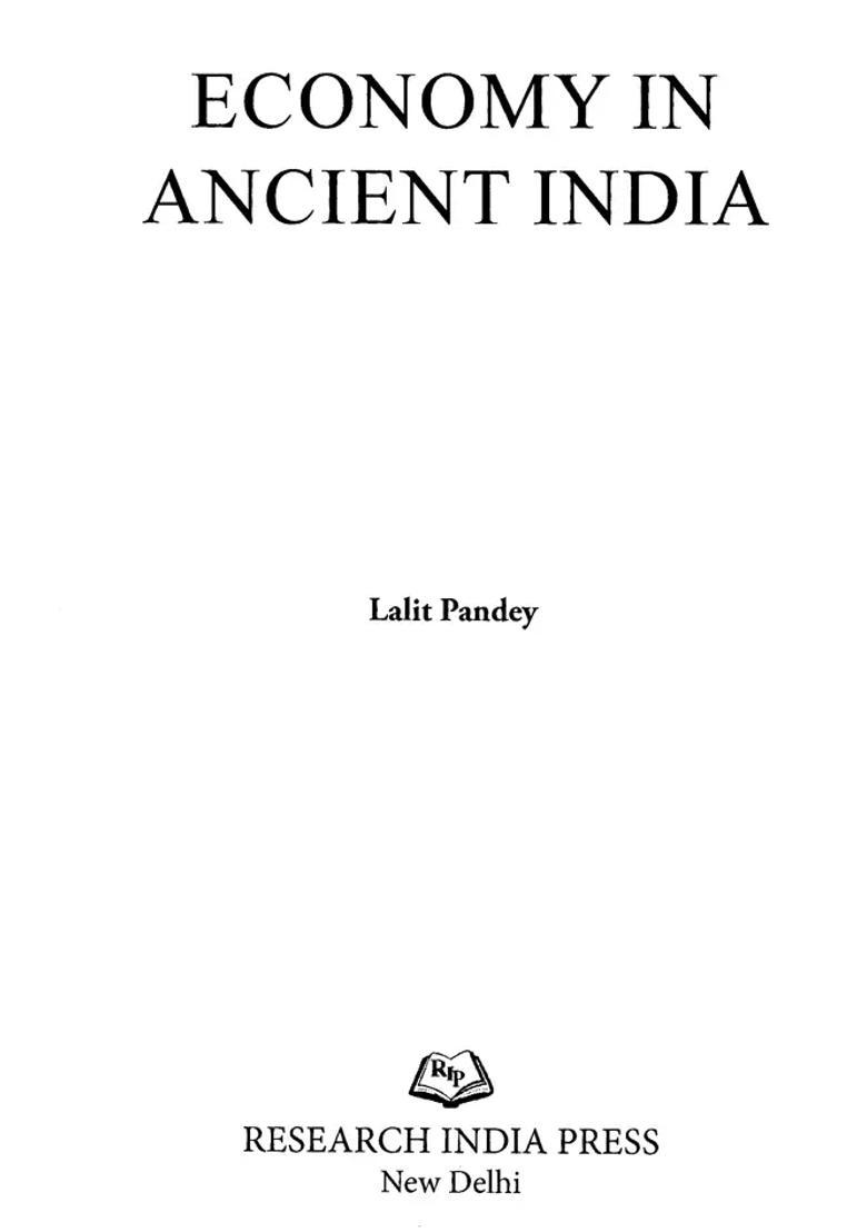 Economy in Ancient India - Indya