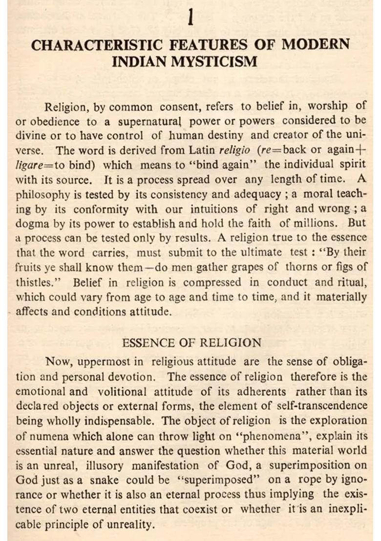 Modern Indian Mysticism: Commentary on Western Response to Radhasoami Faith (An Old and Rare Book) - Indya