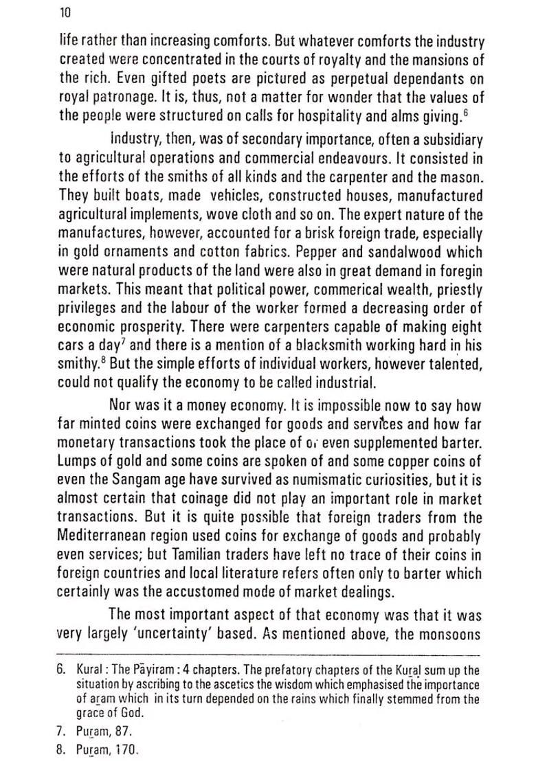 Economic Heritage of the Tamils (Proceedings of the National Seminar on the Economic Heritage of the Tamils) 27-01-1993 To 29-01-1993 - Indya