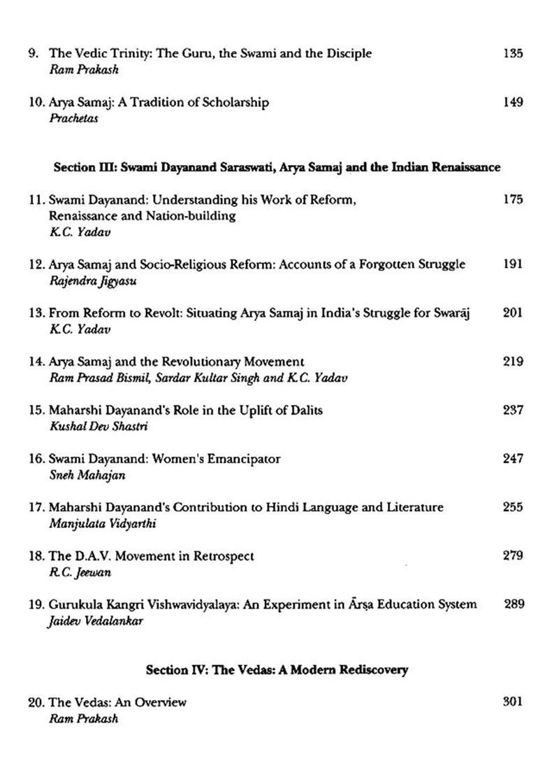 History of Science, Philosophy and Culture in Indian Civilization: Arya Samaj and the Vedic Worldview (Volume VII, Part 12 ) - Indya