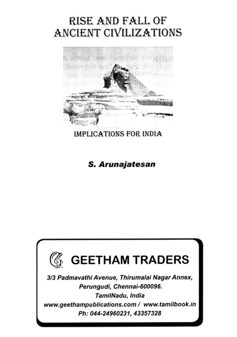 Rise and Fall of Ancient Civilizations- Implications for India - Indya