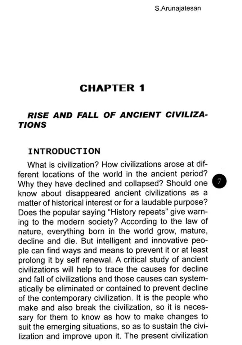 Rise and Fall of Ancient Civilizations- Implications for India - Indya