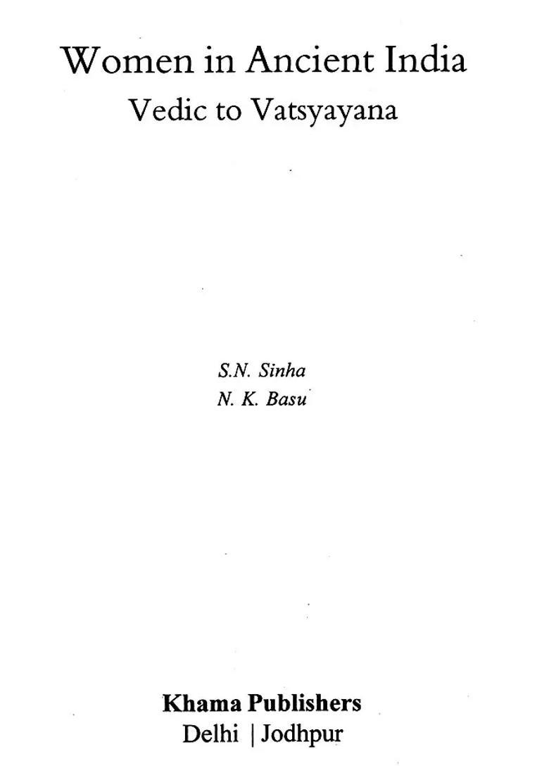 Women in Ancient India (Vedic to Vatsyayana) - Indya