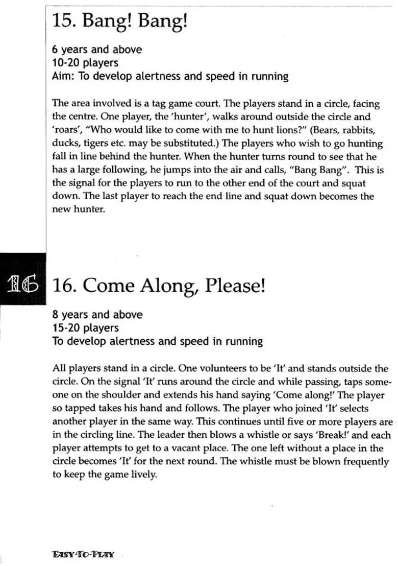 Easy -to-Play Minor Games - Indya