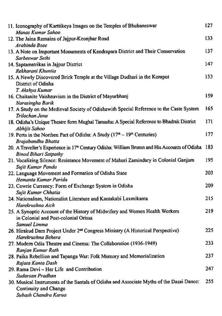 Reflections on Odishan History, Culture and Archaeology (A Felicitation Volume in Honour of Dr. Prafulla Kumar Mohanty) - Indya