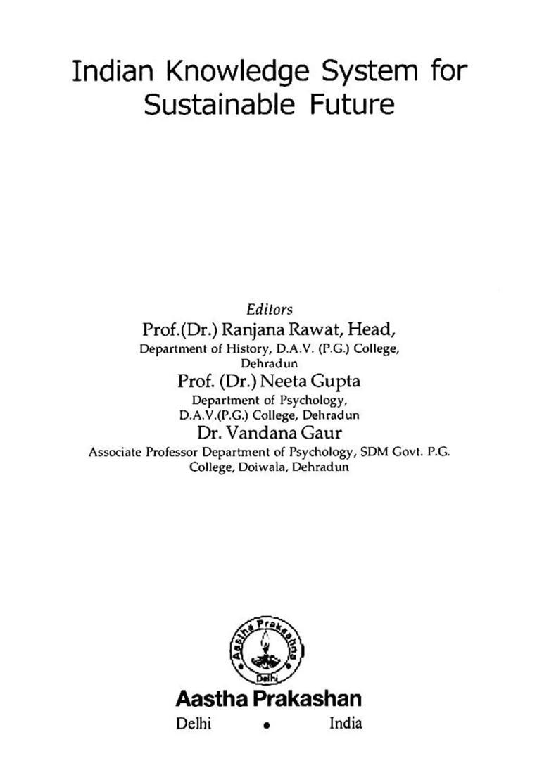 Indian Knowledge System for Sustainable Future - Indya