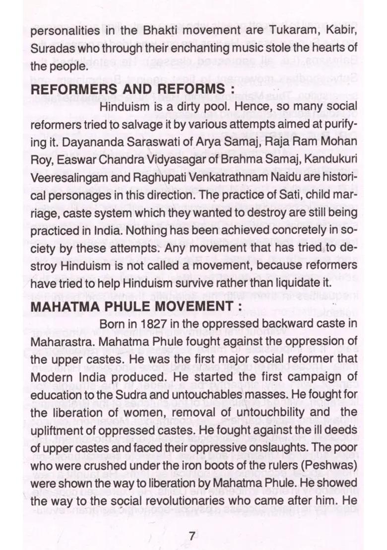 Social and Philosophical Movements in India at A Glance - Indya