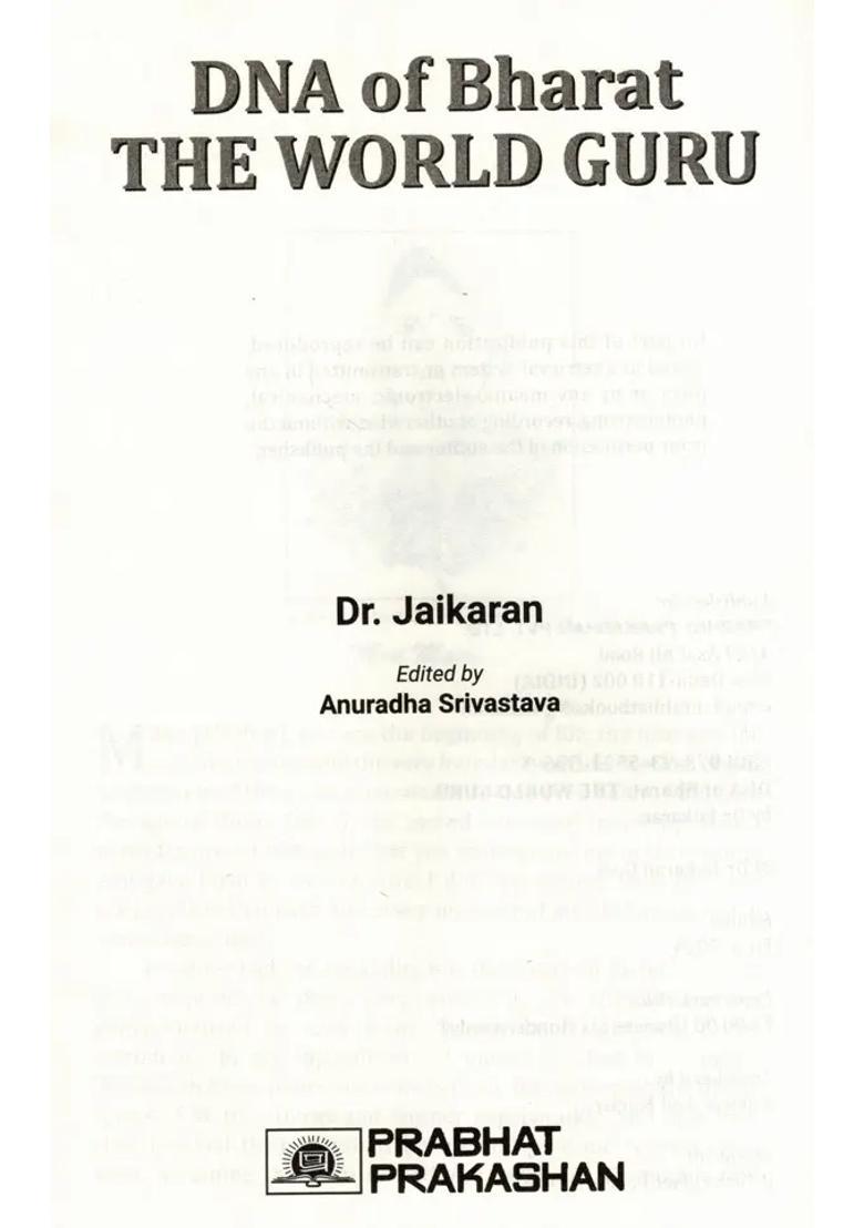 DNA of Bharat the World Guru - Indya