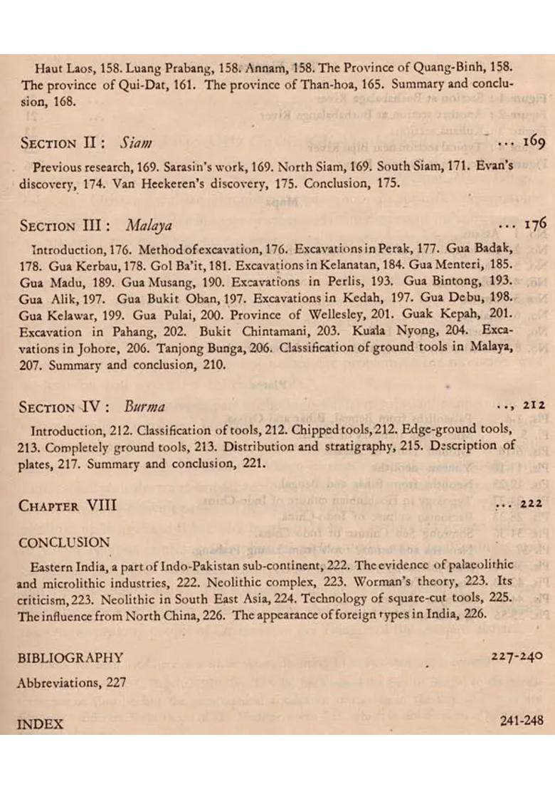 Prehistory and Protohistory of Eastern India- With a Detailed Account of the Neolithic Cultures in Mainland South East Asia (An Old and Rare Book) - Indya