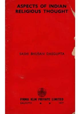 Aspects of Indian Religious Thought (An Old and Rare Book)