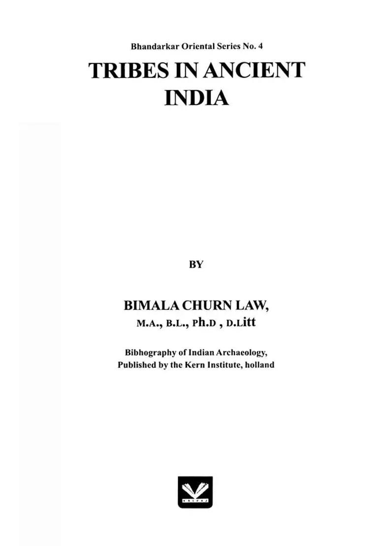 Tribes in Ancient India - Indya