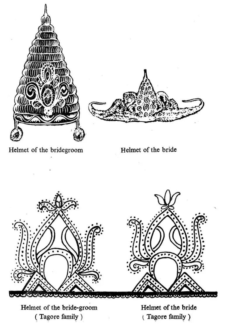 Marriage Rituals and Songs of Bengal - With Staff Notations (An Old and Rare Book) - Indya