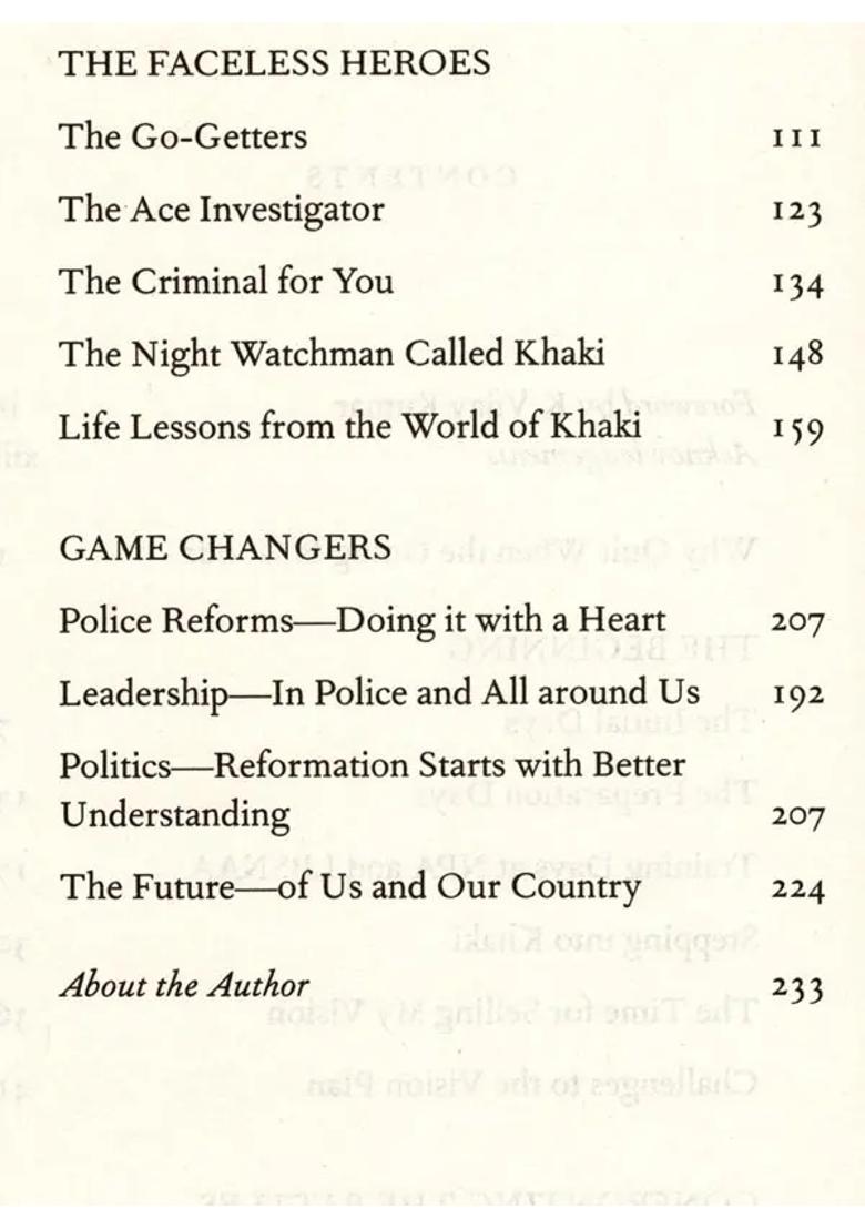 Stepping Beyond Khaki: Revelations of a Real-Life Singham - Indya