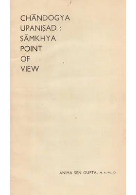 Chandogya Upanisad Samkhya Point of View (An Old and Rare Book)