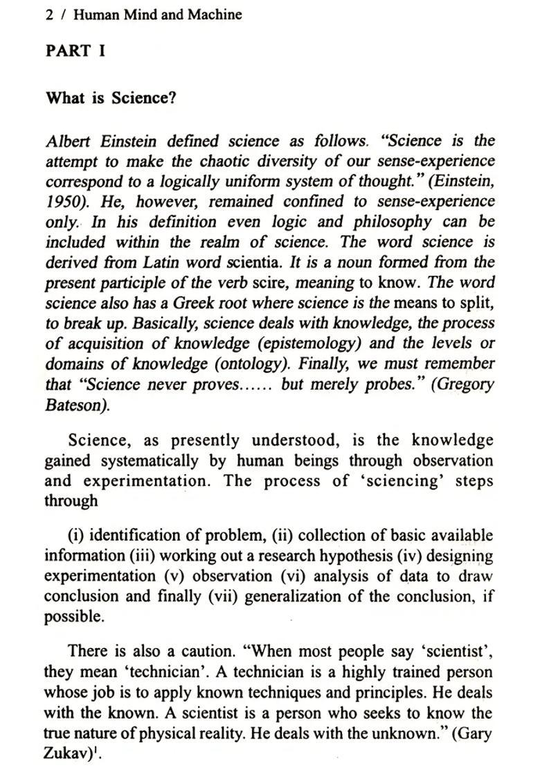 Human Mind and Machine - Indya