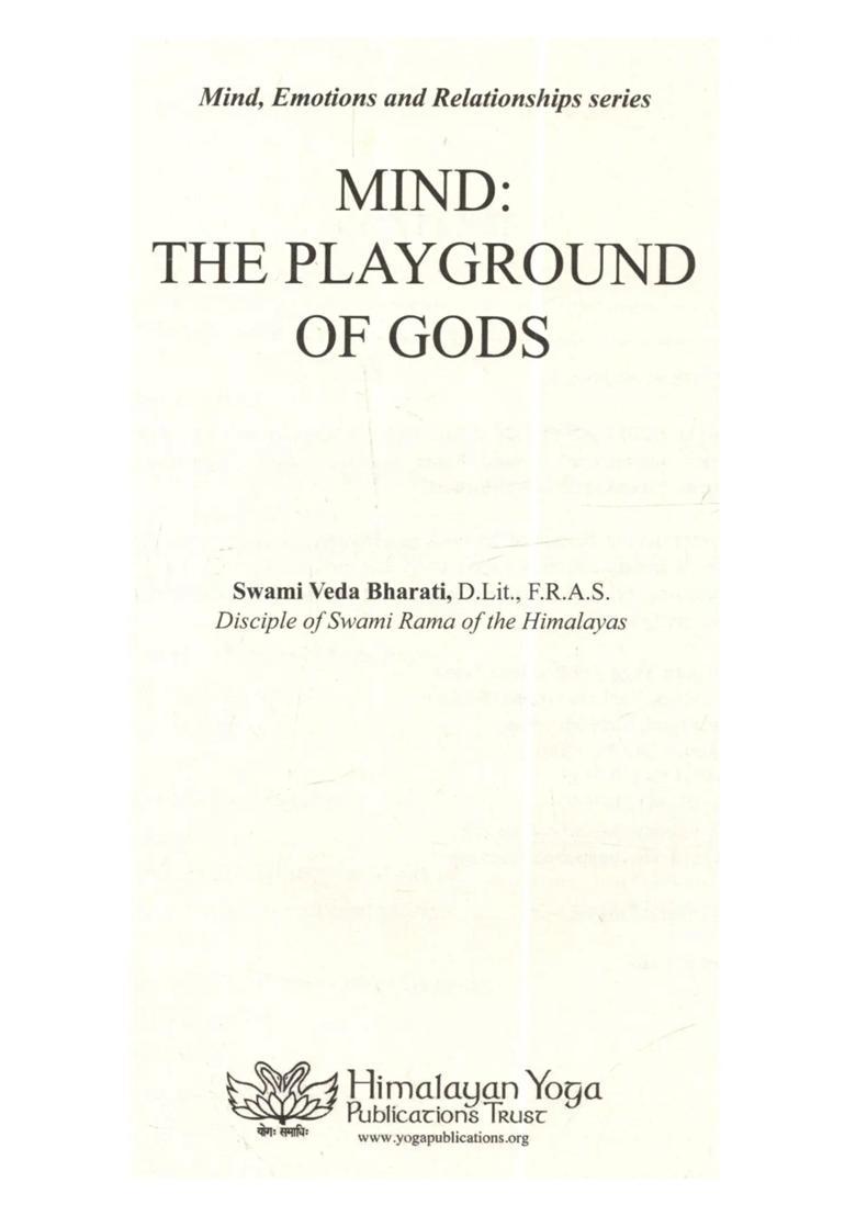 Mind The Playground of Gods - Indya