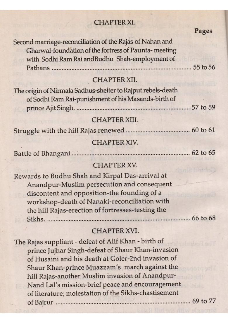 A Short Sketch of the Life and Work of Guru Gobind Singh (An Old and Rare Book) - Indya