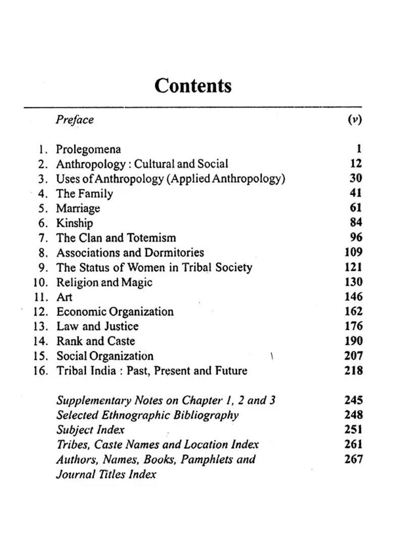 An Introduction to Social Anthropology - Indya