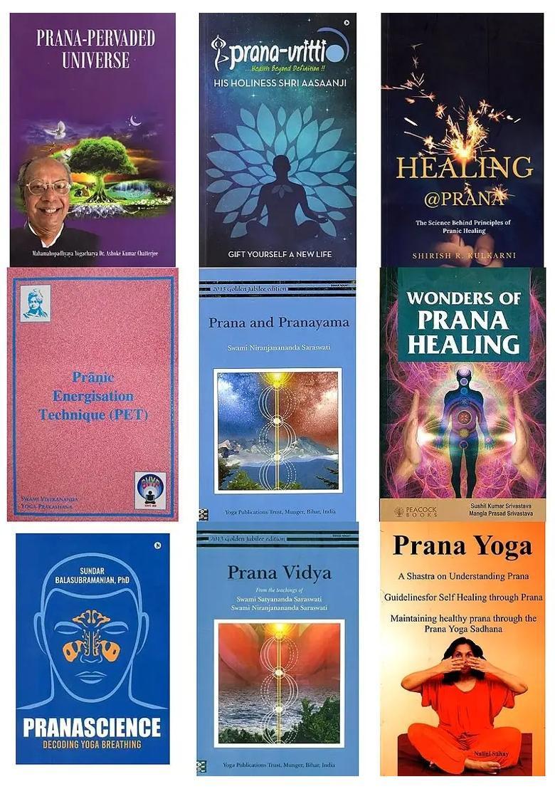 Prana Healing (Set of 9 Books) - Indya
