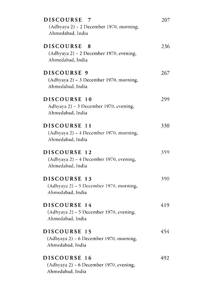 Gita Darshan Discourses on the Bhagavad Gita by Osho (Set of 3 Volumes) - Indya