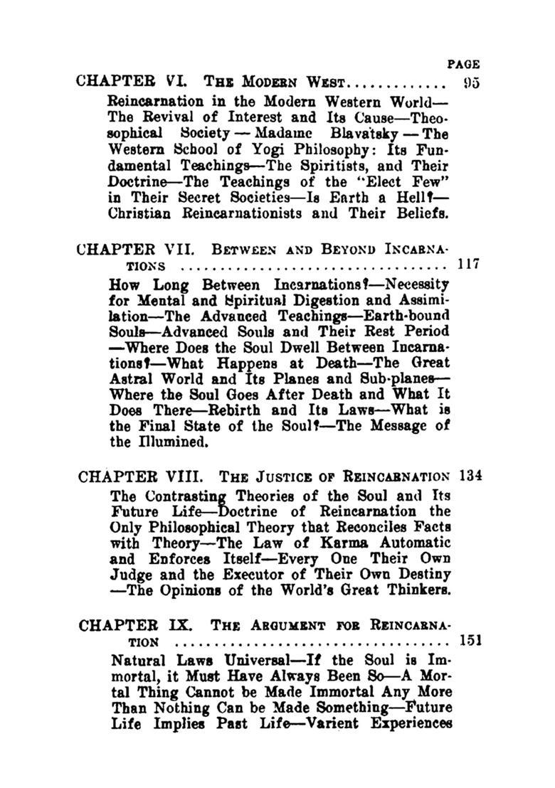 Reincarnation and the Law of Karma A Study of the Old-New World-Doctrine of Rebirth, and Spiritual Cause and Effect - Indya