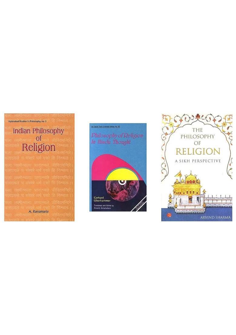 Indian Approaches to Philosophy of Religion (Set of 3 Books) - Indya