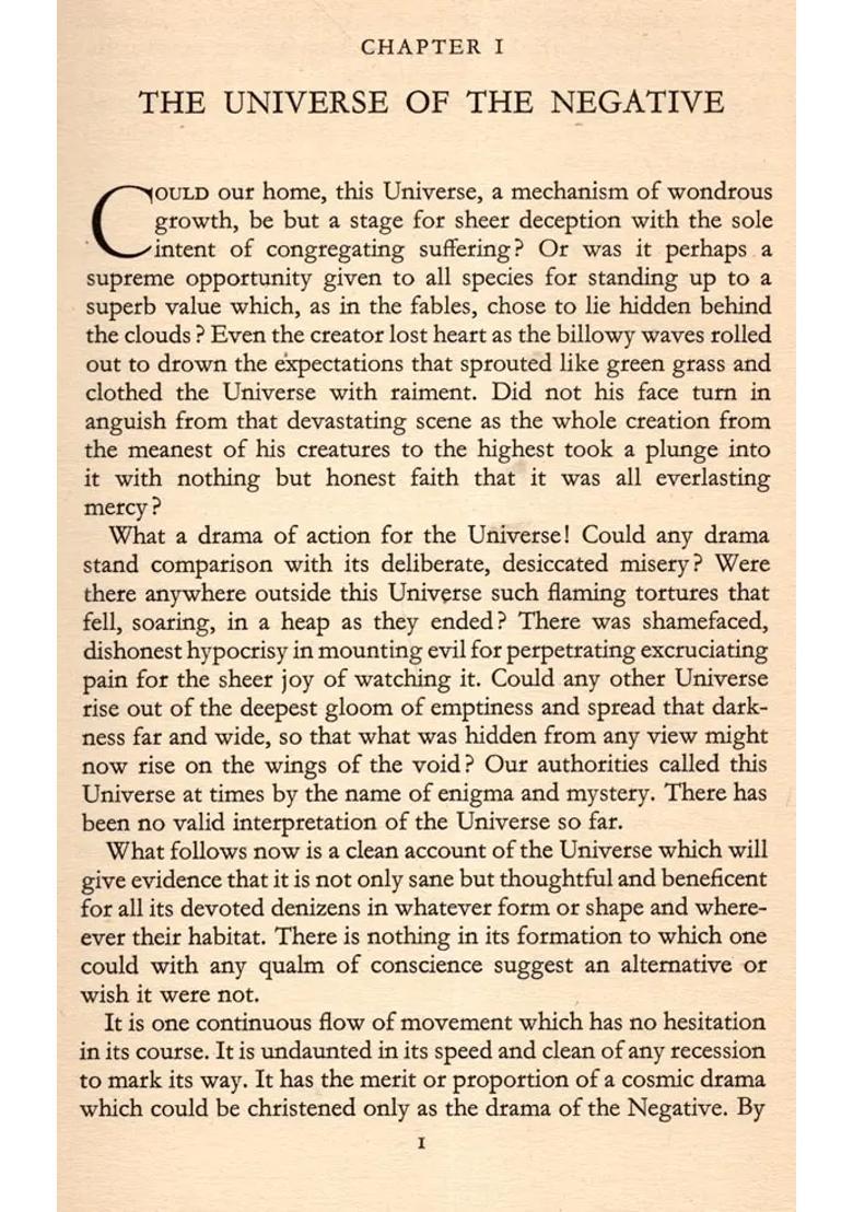 Mythology and Possibility- The Dual Universe (An Old and Rare Book) - Indya