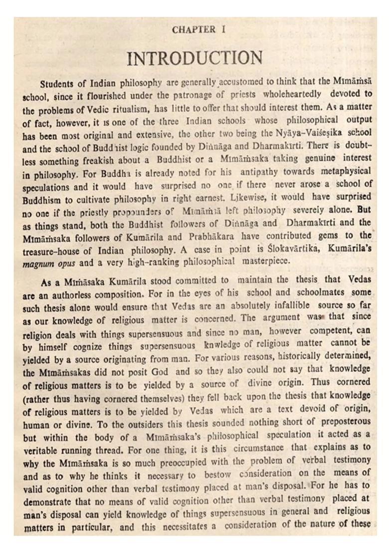 Slokavartika a Study (An Old and Rare Book) - Indya