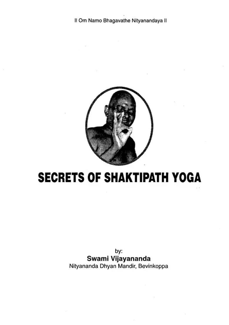 Secrets of Shaktipath Yoga - Indya