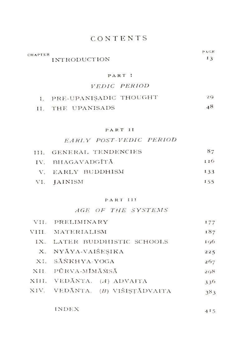 Outlines of Indian Philosophy - Indya