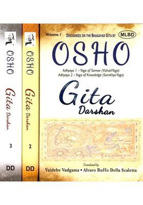 Gita Darshan Discourses on the Bhagavad Gita by Osho (Set of 3 Volumes)