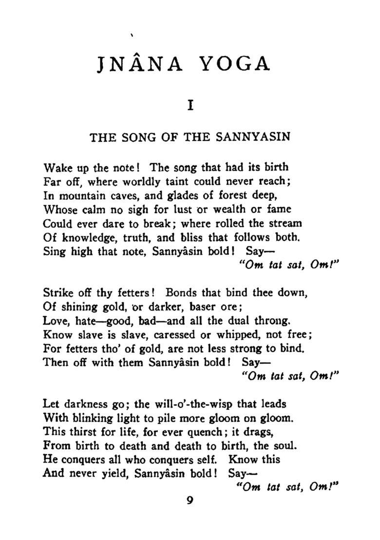Vedanta Philosophy Lectures by the Swami Vivekananda on Jnana Yoga - Indya