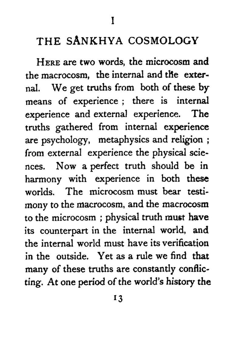 The Science and Philosophy of Religion A Comparative Study of Sankhya, Vedanta and Other Systems of Thought - Indya