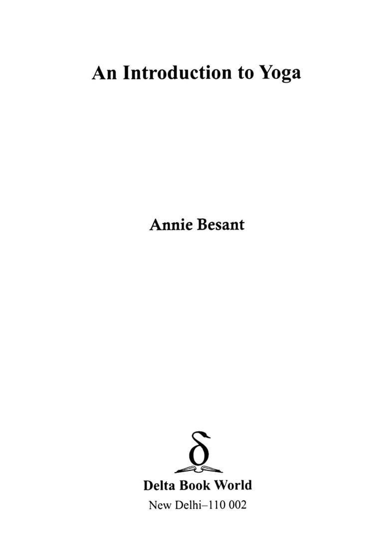 An Introduction to Yoga - Indya