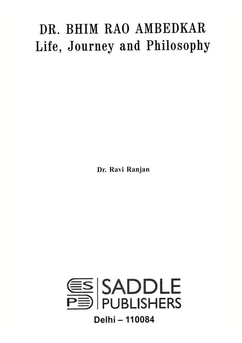 Dr Bhim Rao Ambedkar Life, Journey and Philosophy - Indya