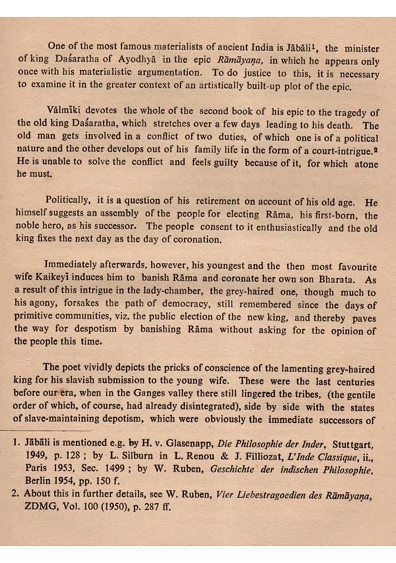 Studies in Ancient Indian Thought (An Old and Rare Book) - Indya