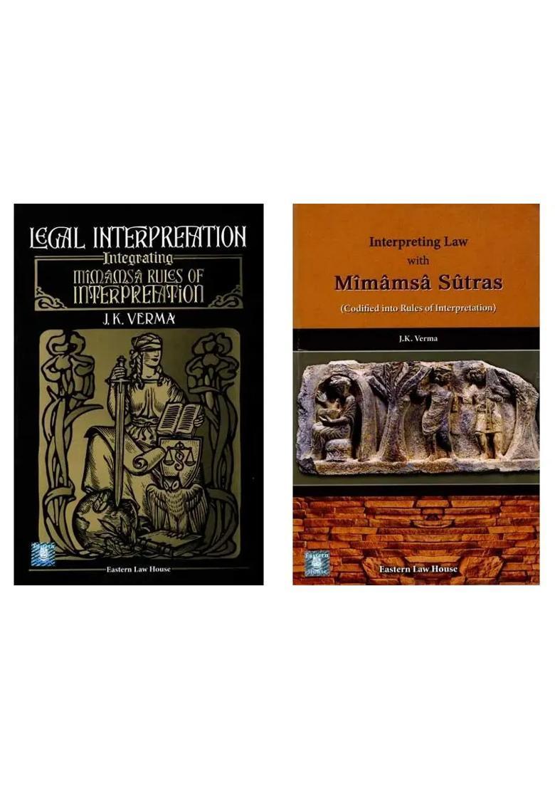 Mimamsa Sutras and Law (Set of 2 Books) - Indya