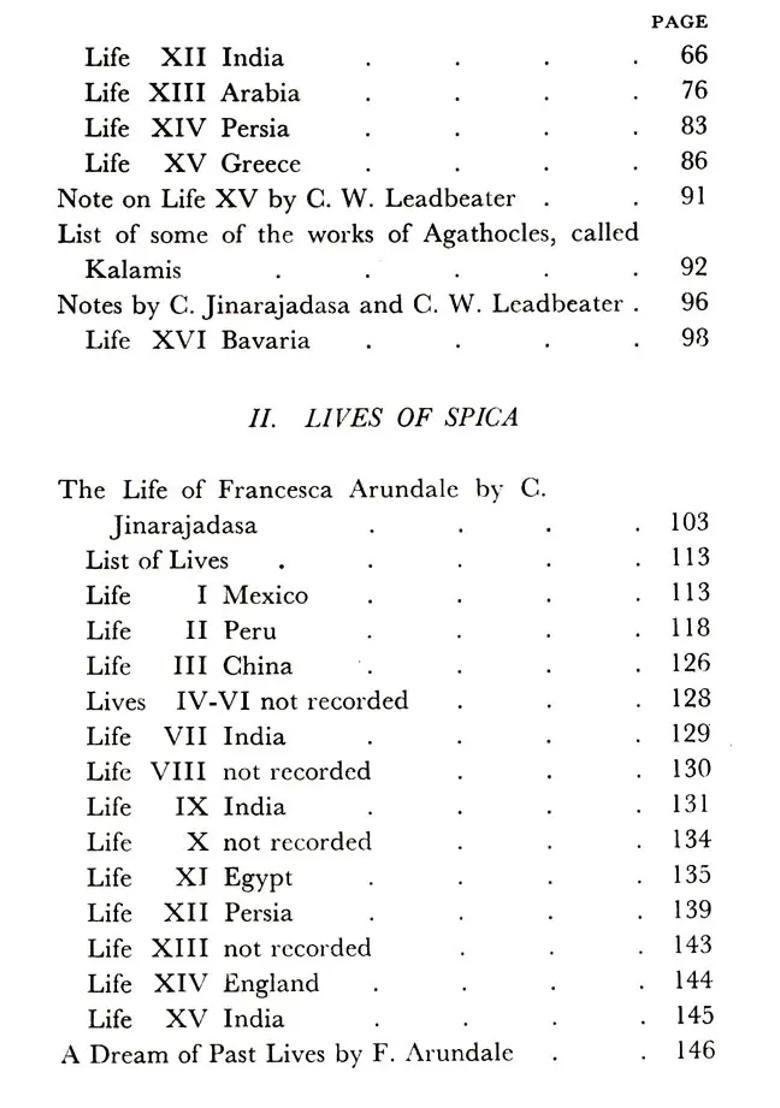 The Souls Growth Through Reincarnation- The Lives of Erato and Spica or the Lives of Orion (3 Parts in 2 Book) - Indya
