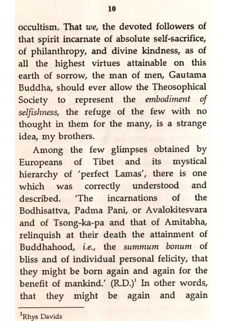 The Maha Chohans Letter (Reprint of letter No 1 from Letters from the Masters of the Wisdom, Series I) - Indya