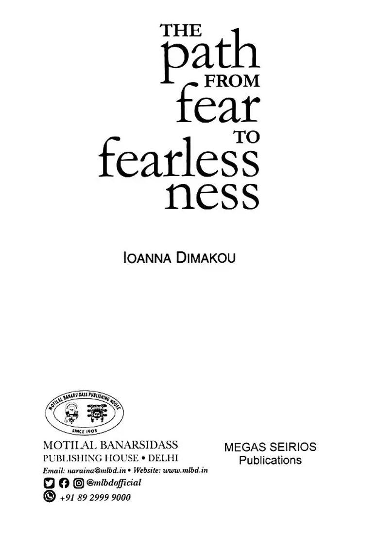 The Path from Fear to Fearlessness - Indya