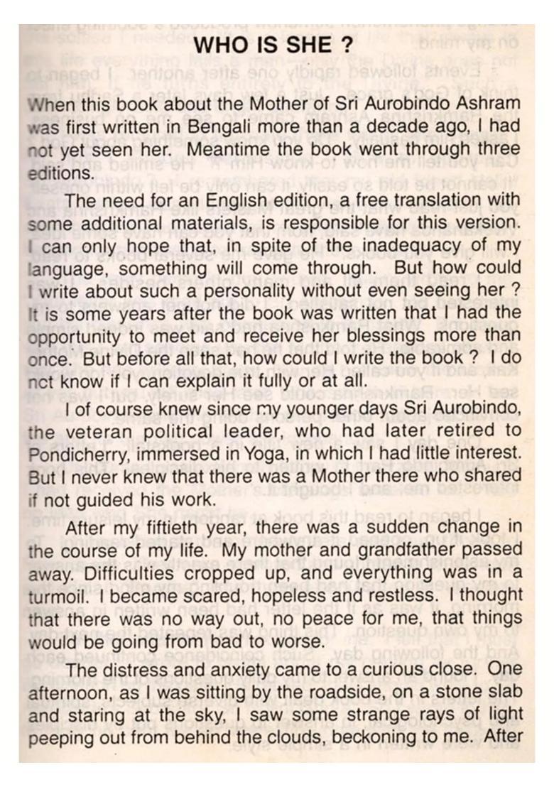 On the Mother Divine (An Old and Rare Book) - Indya