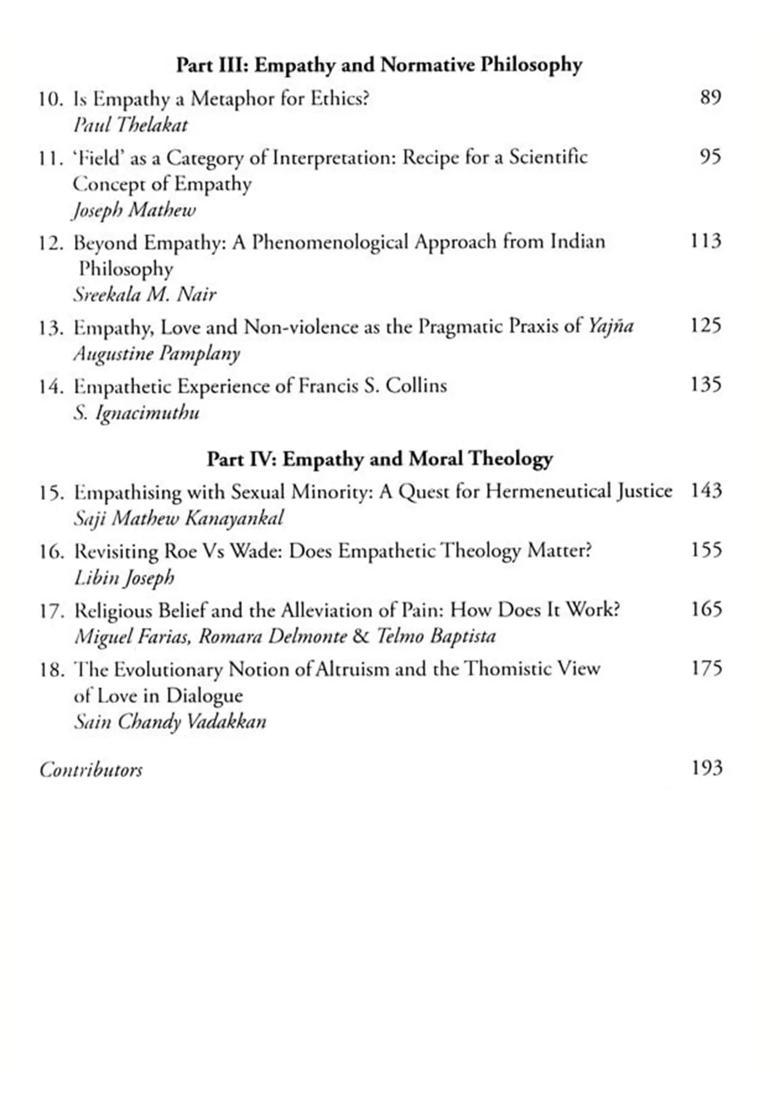 Empathy A New Metaphor for Ethics - Indya