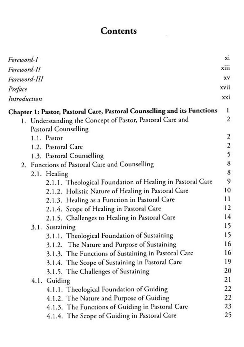 Pastoral Functions and Psychological Therapies An Introduction - Indya