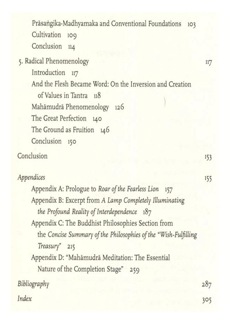 Tibetan Buddhist Philosophy of Mind and Nature - Indya