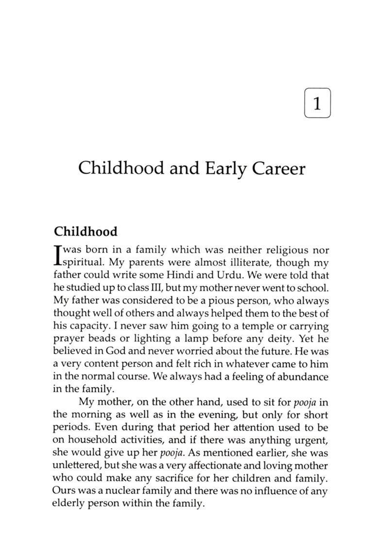 The Story of My Spiritual Journey - Indya