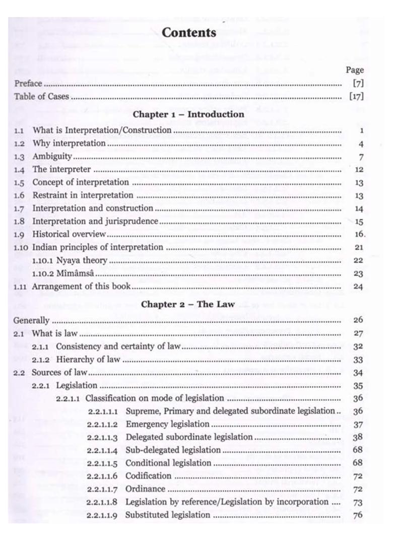 Legal Interpretation Integrating Mimamsa Rules of Interpretation - Indya