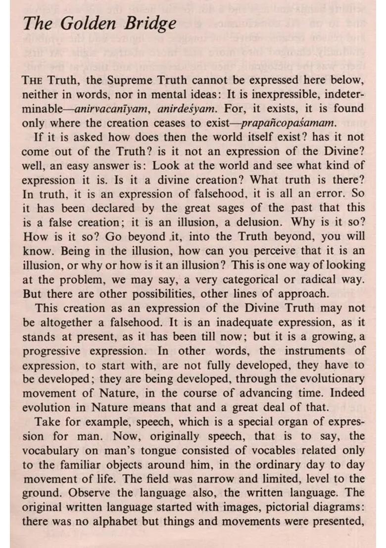 The Golden Bridge (An Old and Rare Book) - Indya