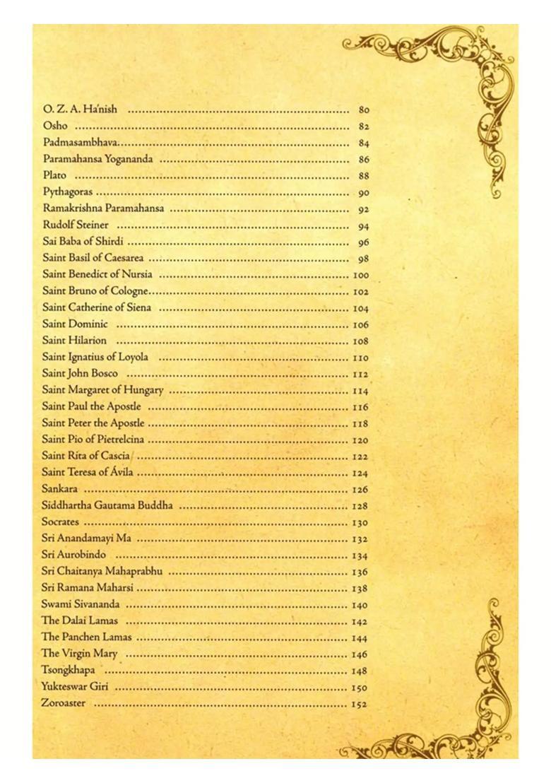 The Torchbearers of Humanity The Encyclopedia of Saints, Teachers and Masters (An Illustrated Biographical Collection of the Worlds Founders of Faith, Saints and Spiritual Teachers of Outstanding Influence in Volume - 1) - Indya